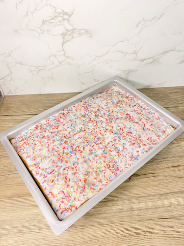 Vanilla Sprinkle (school cake) Tray Cake