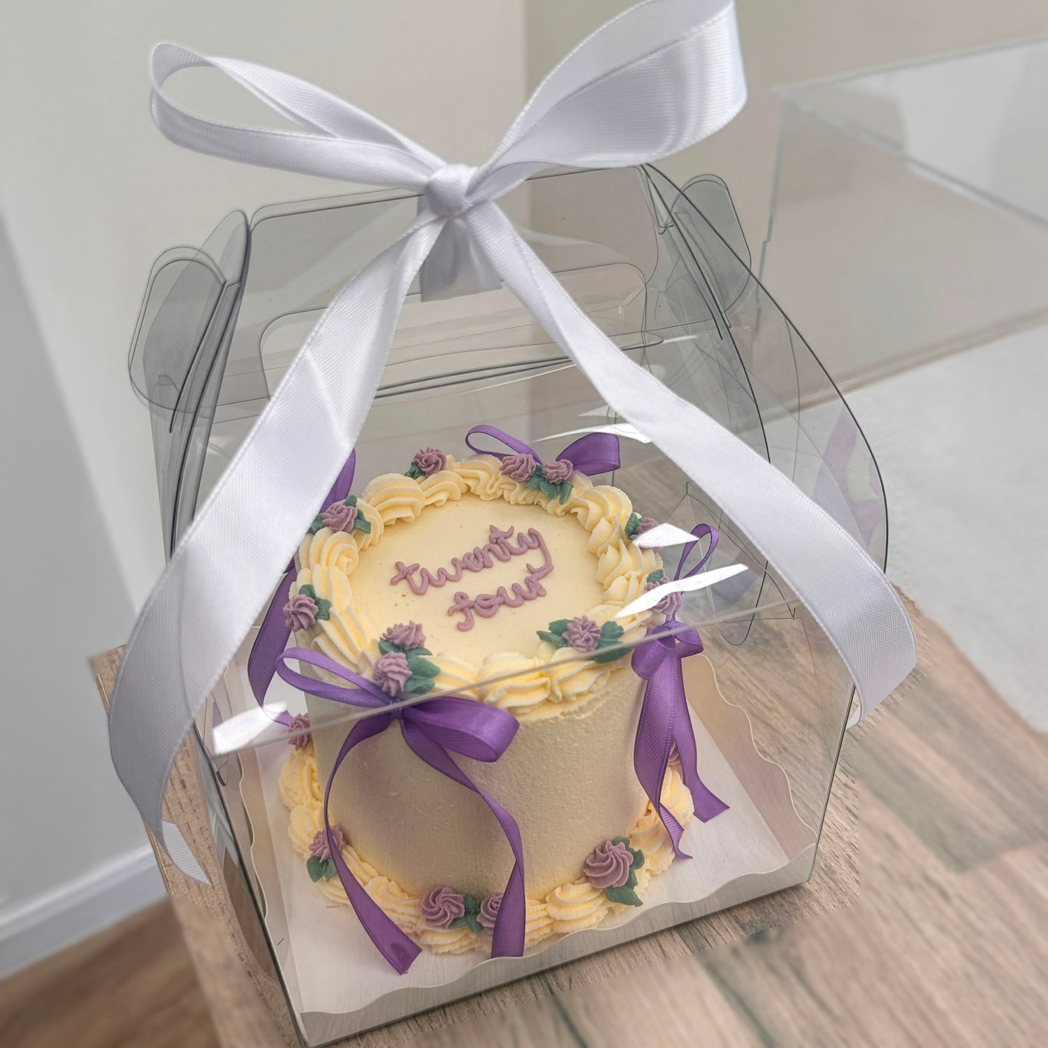 Luxury Bloom Bento Cake (4")