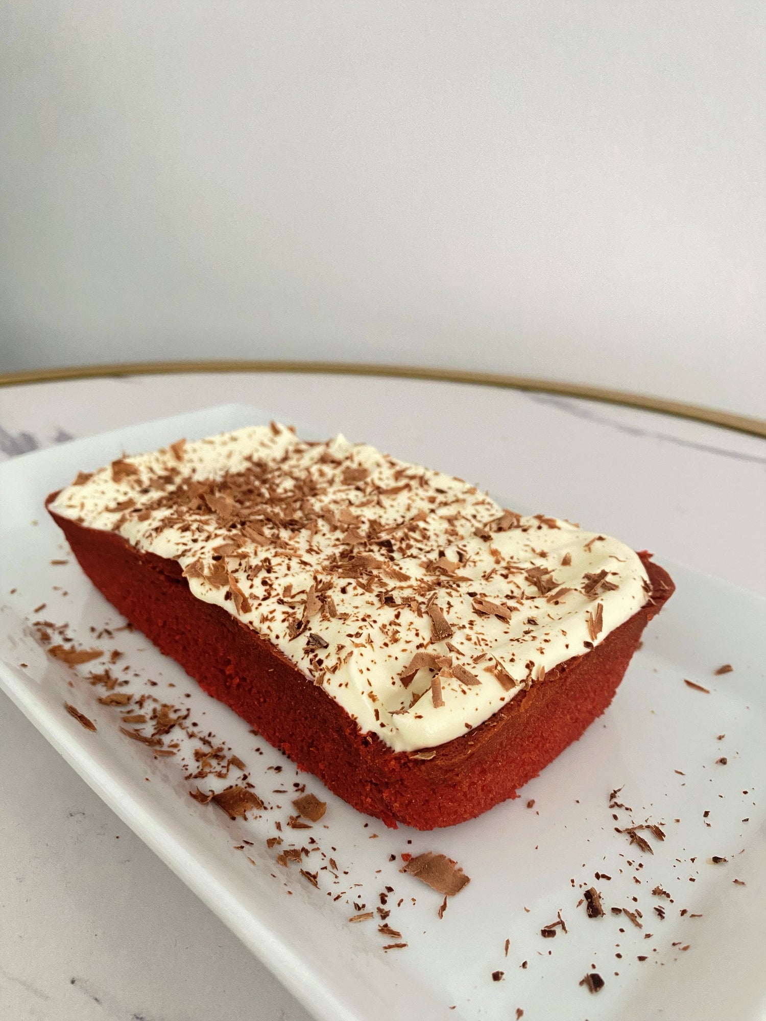 Red Velvet Loaf Cake